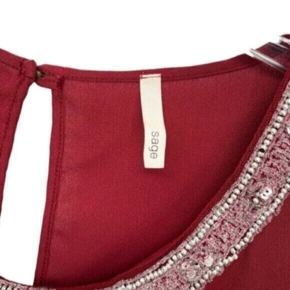 Sage The Label Women’s Beaded Blouse - Picture 5 of 9